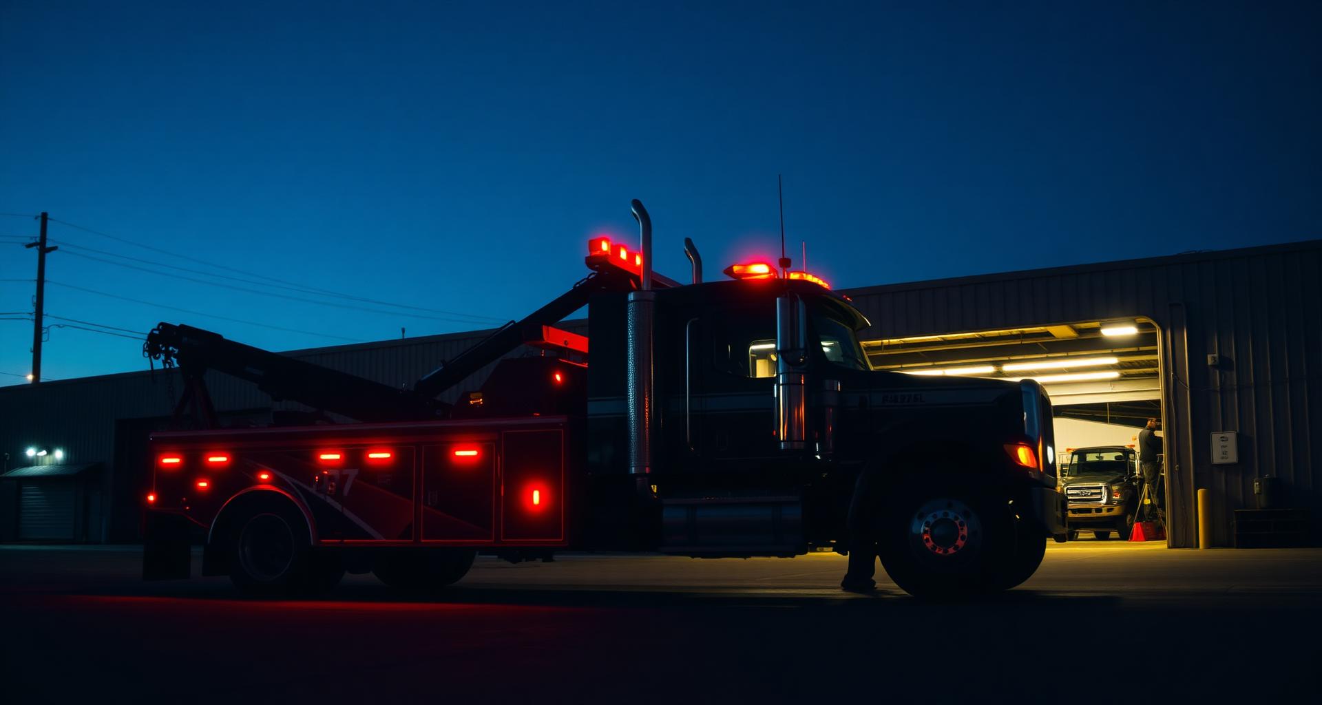 Quik Tow Repair shop Pomona CA — Gio's tow truck specialist shop