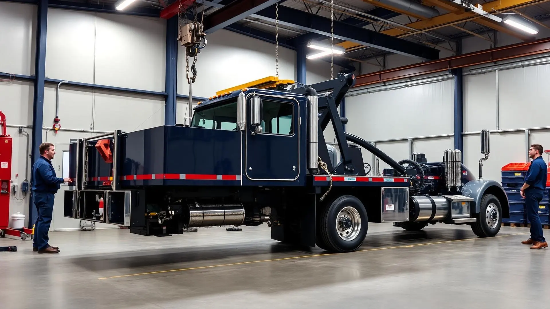 Tow Rig Chassis Swap — Quik Tow Repair