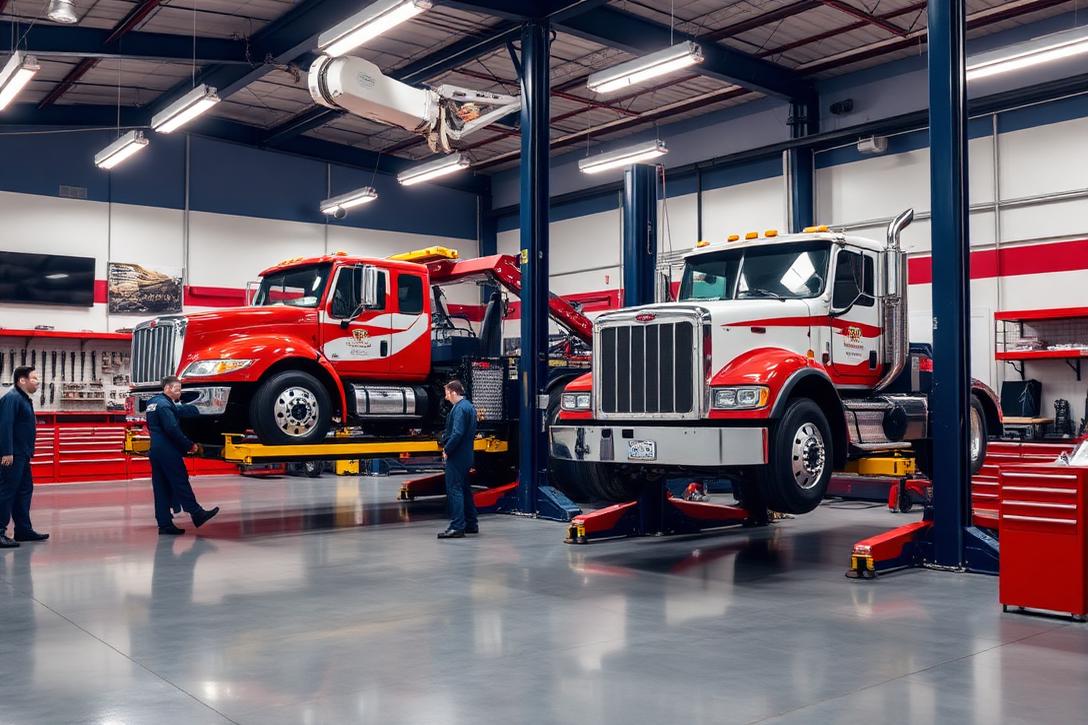 Quik Tow Repair fleet maintenance service Pomona CA