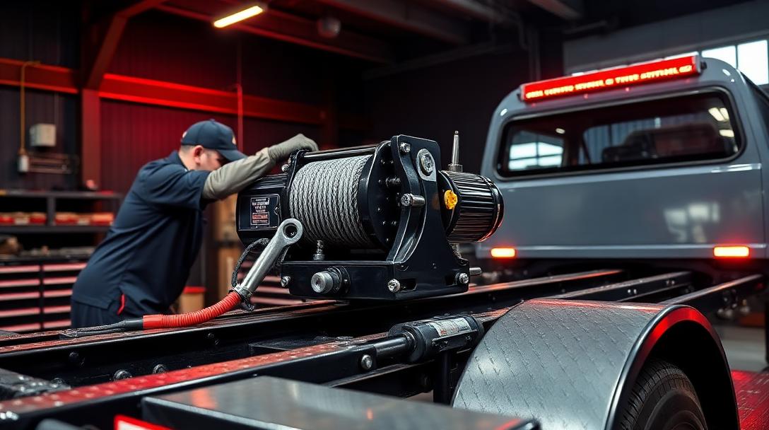 tow truck equipment transfer Southern California